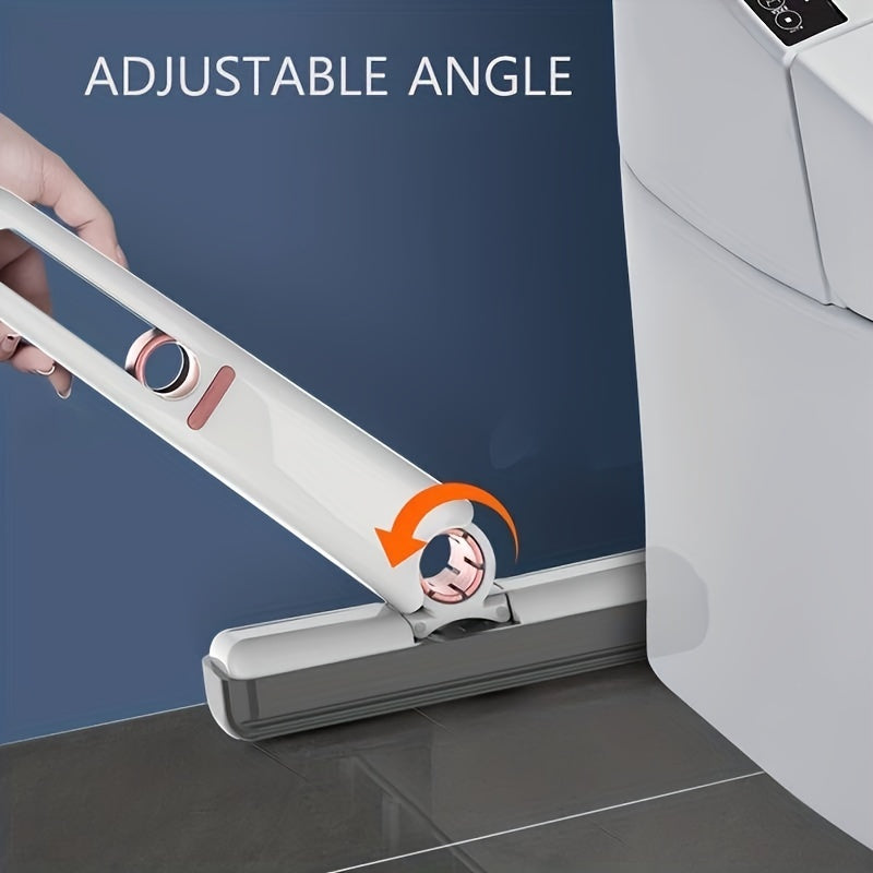 New Portable Self-Nsqueeze Mini Mop, Lazy Hand Wash-Free Strong Absorbent Mop Multifunction Portable Squeeze Cleaning Mop Desk Window Glass Cleaner Kitchen Car Sponge Cleaning Mop Home Cleaning Tools