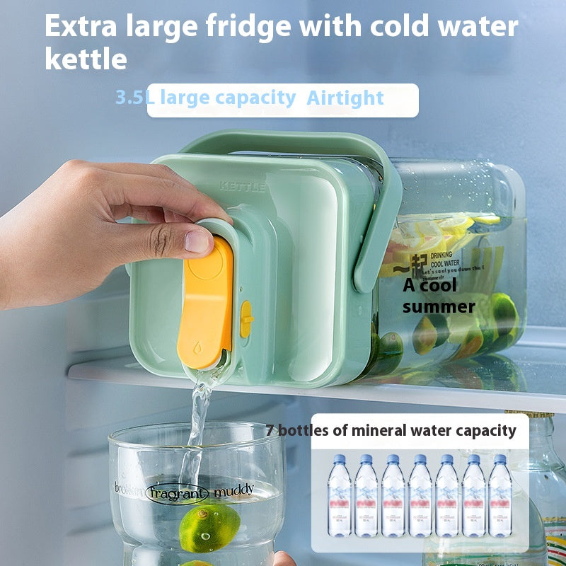 Large Capacity Refrigerator Water Dispenser with Faucet