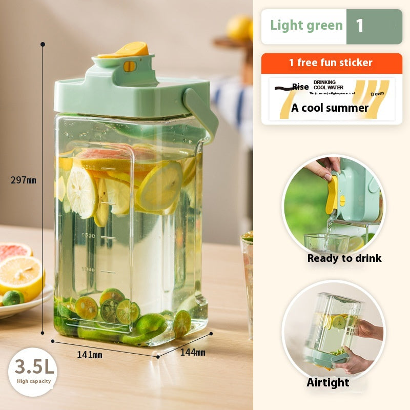 Large Capacity Refrigerator Water Dispenser with Faucet